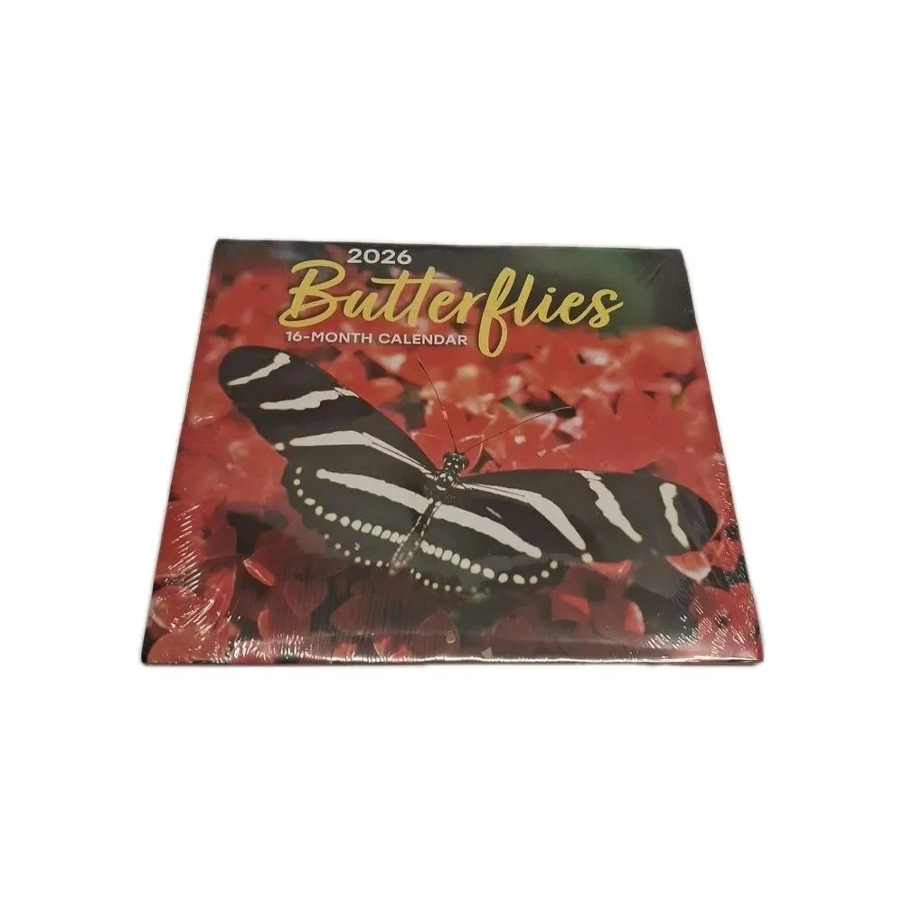 2026 Butterflies Wall Calendar 10